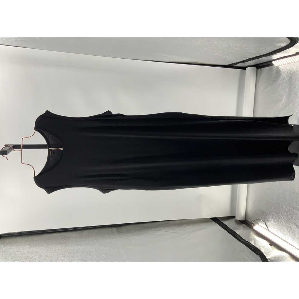 Quince Women's Tencel Jersey Tank Maxi Dress Black XL NEW W/O TAGS